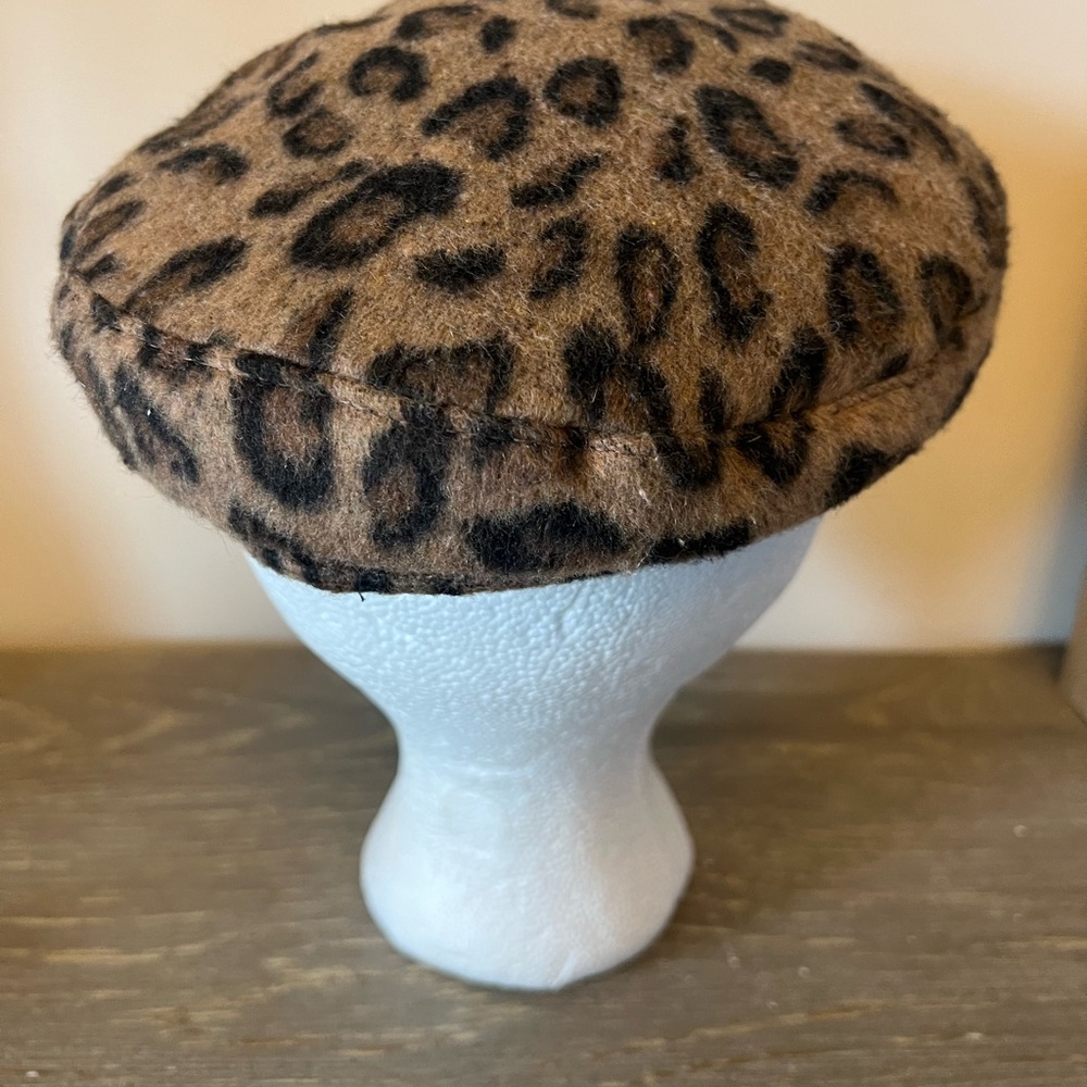 Free People 90’s Moss Leopard Cadet Hat - Picture 6 of 9